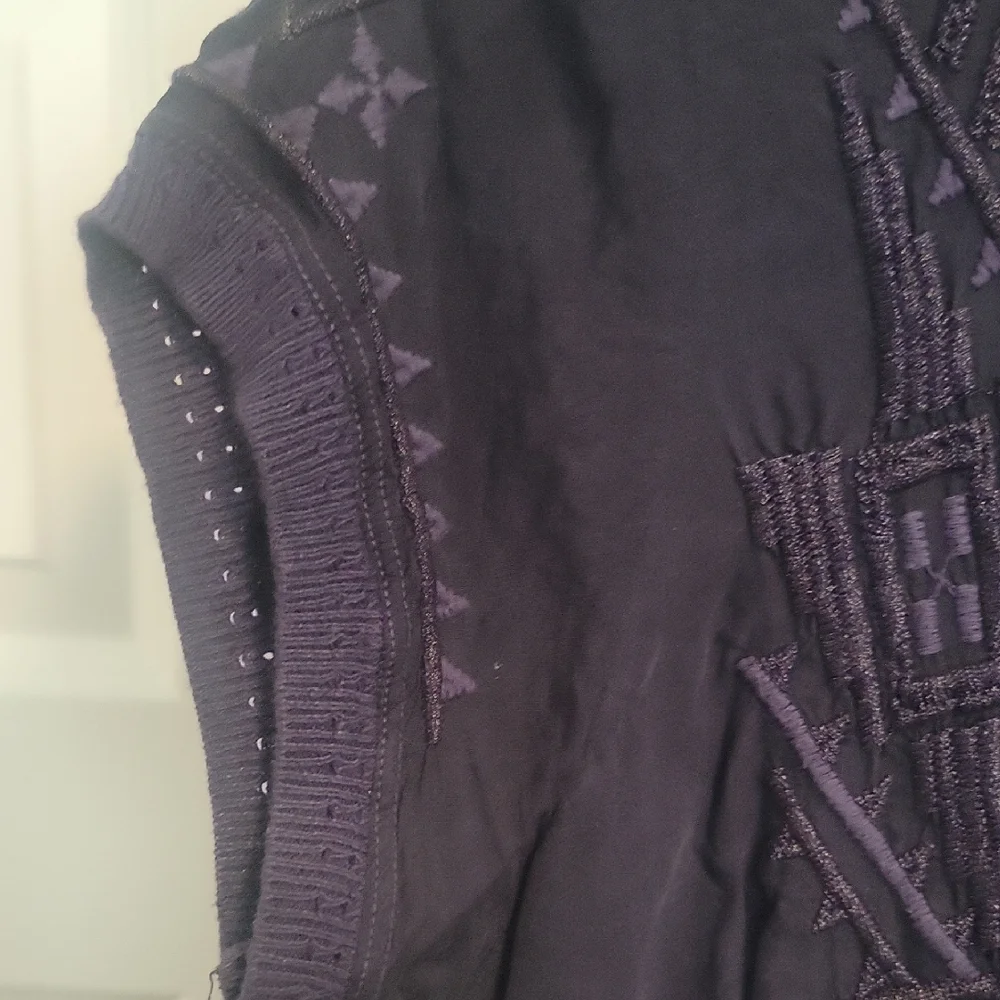 Johnny Was Deep Purple Tunic Top - Picture 6 of 13